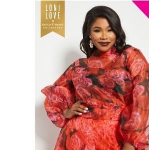 FLORAL ORGANZA CROP TOP (only)